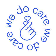 Logotipo we do core. Principio de servicio de Lodgerin para sus clientes.